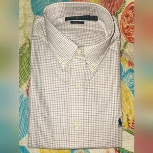3/$50 Polo by Ralph Lauren long sleeve shirt size 17 x 34-35
